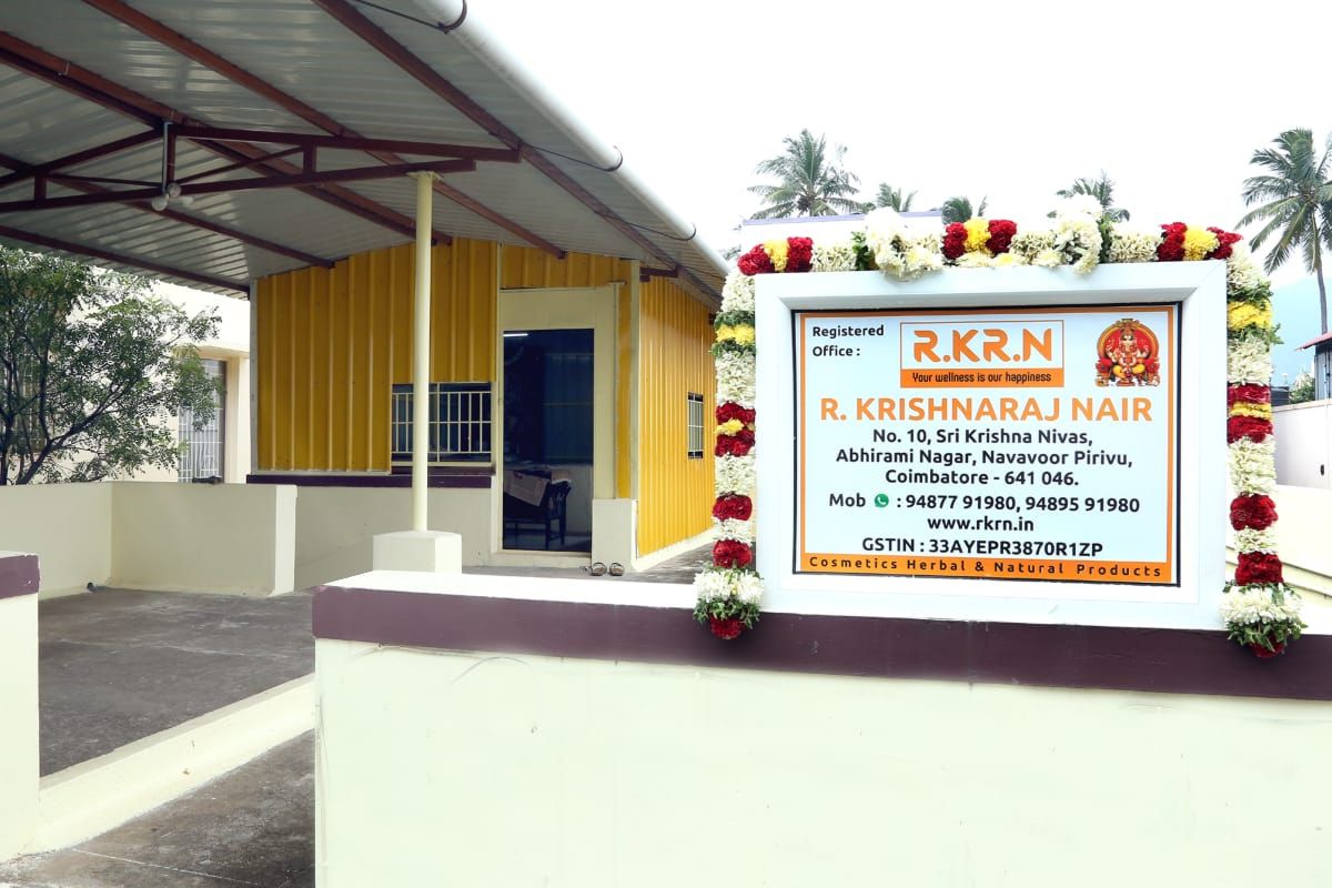 RKRN Registered Office and facility in Coimbatore
